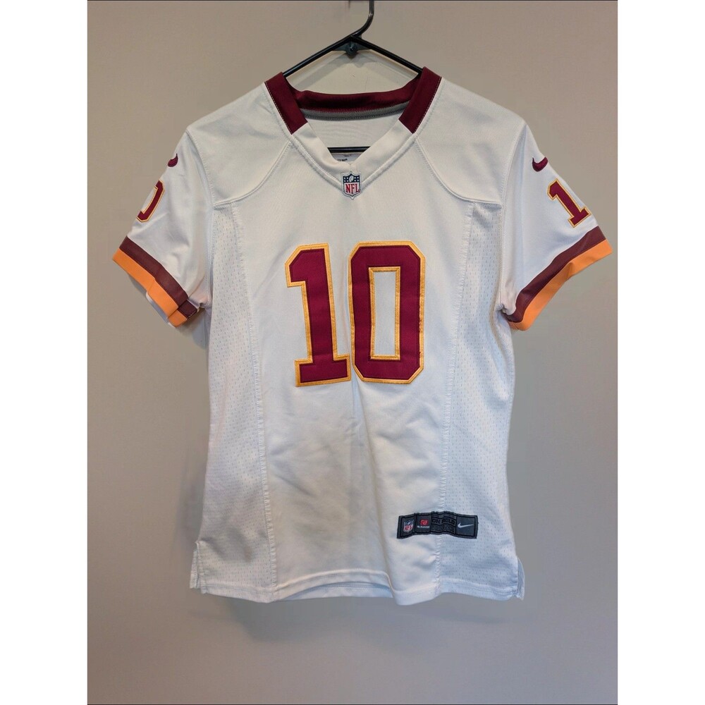 Youth NFL Washington Commanders Griffin III #10 Jersey White Youth Medium